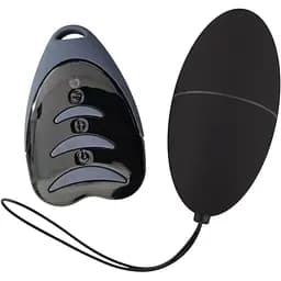 Виброяйцо Alive Magic Egg 3.0 Black с пультом ДУ на батарейках