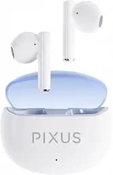Бездротові навушники Pixus Spase, TWS, BT5.3, 80mAh, 480mAh, 6h, white UA UCRF - мініатюра 2