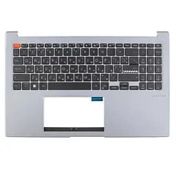 Верхня кришка для Asus Vivobook S15 K3502ZA, RU/UA (топкейс+клавіатура, з підсвічуванням, 90NB0WK1-R30UA0, Оригінал)