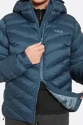 Жіноча тепла куртка Rab Nebitron Pro Jacket Womens 12 Темно-синій - мініатюра 3
