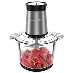 Електричний подрібнювач LumaBella LB-56011 для м'яса 3 л 800 Вт Чорний - мініатюра 3
