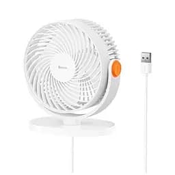 Портативний вентилятор Baseus Serenity Desktop Fan ACYY000002 White