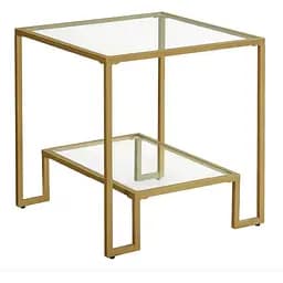 Журнальний столик Leobert Santorini в стилі Loft золотистий