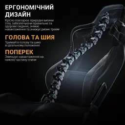 Крісло ігрове Anda Seat Kaiser 2 Pro Size XL Gray Linen Fabric (AD12YXL-17-G-F-G01) - мініатюра 13
