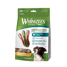 Ласощі Whimzees Toothbrush у формі зубної щітки для собак M 12 шт.