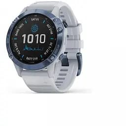 Garmin Fenix ​​6 Pro Solar Edition Mineral Blue with Whitestone Band (010-02410-19/18)