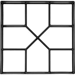 Форма для виготовлення бруківки Vorel поліпропілен 400 х 400 x 40 мм (35063)