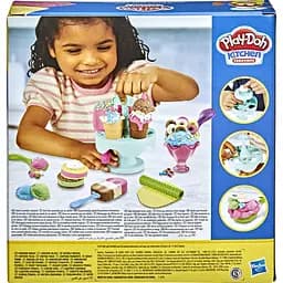 Набір для творчості з пластиліном Hasbro Play-Doh Kitchen Creations Ice Cream Carousel Playset (E5112_F5332) - мініатюра 3