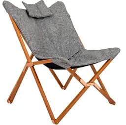 Кресло раскладное Bo-Camp Bloomsbury L Grey (1200370) (DAS302726)