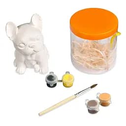 Дитячий набір для творчості розфарбовування гіпсової фігурки "Песик" Strateg 30944