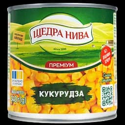 Кукурудза цукрова консервована Щедра нива Суперсолодка з цілих зерен вакуумована 680 г (2 шт. х 340 г) - мініатюра 2