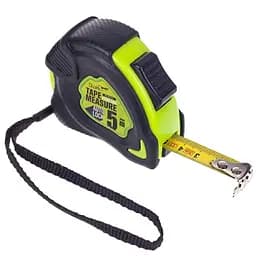 Рулетка з автостопом полотна Alloid 5 м / 19 мм (RG37-519)