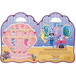 Наліпки Melissa & Doug Русалки об'ємні багаторазові (MD19413) - мініатюра 5
