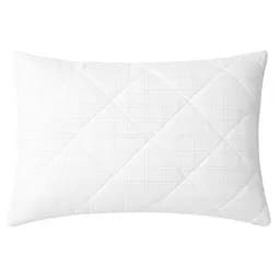 Подушка Ideia Antistatic Sleep 50х70 см чехол с стежкой и молнией искусственный пух в сумке 8-36060