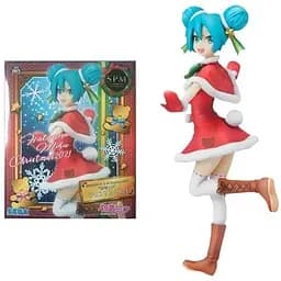 Фигурка SEGA Hatsune Miku Christmas 2021 Хацуне Мику Рождество 2021 24см WST HM C2021