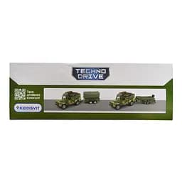 Ігровий набір TechnoDrive Land Rover Defender Military з причепом (520027.270) - мініатюра 13