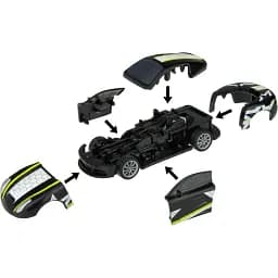 Інерційна машинка Crash'ems Крашмобіль 2 в 1 Black Star (1300) - мініатюра 3