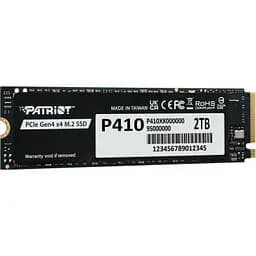 Накопичувач SSD M.2 2280 2TB Patriot (P410P2TBM28H) - мініатюра 2
