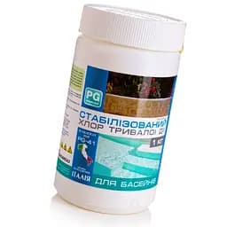 Повільний хлор для басейну Barchemicals PG-41 1 кг таблетки 200 г для дезінфекції води - мініатюра 3