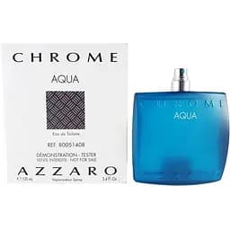 Туалетна вода тестер Azzaro Chrome Aqua 100 мл