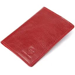 Жіноча шкіряна обкладинка на паспорт GRANDE PELLE 10х13,5х0,5 см acs0018497