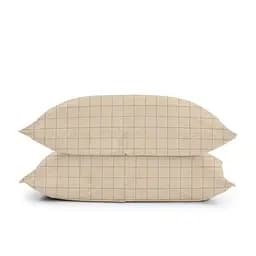 Набір наволочок Cosas Beige geometry 50х70 см бежевий (SetPillow_CellAshbeige_50х70)