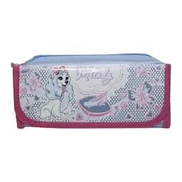 Пенал школьный Собачка Миледи, 1 отделение, 1 створка (в ассортименте)