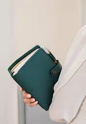 Шкіряний блокнот (Софт-бук) 4.0 зелений Краст