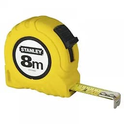 Рулетка Stanley пластмасовий корпус 8 м х 25 мм (0-30-457) - мініатюра 2
