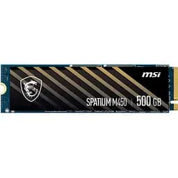 SSD накопитель MSI Spatium M450 V1 500GB (S78-440K380-P83) [155518]