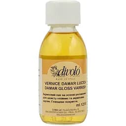 Лак дамарний глянцевий Divolo 125 мл