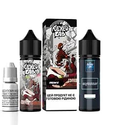 Набір компонентів для самозамісу органічної заправки Fucked Platinum 60 мл, 0-3 мг Coffee Tobacco Кава Тютюн (15563)