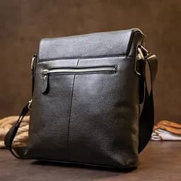 Чоловіча шкіряна сумка Vintage 25х27х5 см sum0013942 - мініатюра 8