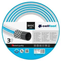 Шланг садовый Cellfast Садовый Шланг BASIC 3/4'' 20 м (10-420)