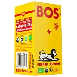 Органічний чай Bos Ройбуш оригінальний, 100 г (40 шт. х 2.5 г) (896436) - мініатюра 2