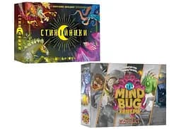 Настольная игра Lords of Boards Стихийники + Mind Bug. Химерия: Первый контакт (укр.) (LOB2505UA+1)