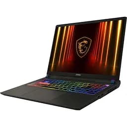 Ноутбук MSI 16 Vector A16 HX A8WHG-019XUA QHD+/Ryzen 9 8940HX/16GB/1TB/RTX 5070Ti 12GB/DOS/Black (9S7-15MM72-019) - мініатюра 2
