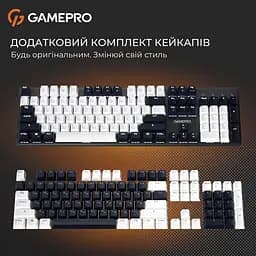 Клавіатура GamePro Genesis Metallic 100% Red switches (MK144B) - мініатюра 8