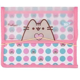 Папка для зошитів Yes Pusheen Heart пластикова на резинці В5 (492209)
