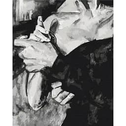 Картина по номерам Brushme Язык тела 1 © Anna Esthete 40x50 см