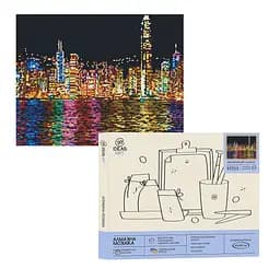 Набір з алмазною мозаїкою "Неповторний Гонконг", 40*50 см, IDEA2-CK536