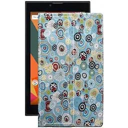 Чохол StatusCASE з екошкіри для планшету Bravis NB76 Кола-кольорові