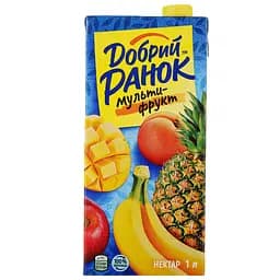 Нектар Добрий Ранок Мультифруктовый 1 л (913829)