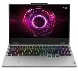 Ноутбук Lenovo 15.6 LOQ 15AHP10 FHD IPS 144Hz/Ryzen 7 250/24GB/512SSD/RTX 5060 8GB/DOS/Moonlight Grey (83JG00A0RA)