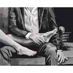 Картина по номерам Brushme Язык тела 2 © Anna Esthete 40x50 см