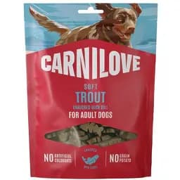 Ласощі для собак Carnilove Soft Snack Trout with Dill м'які форель і кріп 200 г