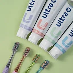 Зубна щітка Fesco Ultra Multi Brush Soft Рожева (4820204702090) - мініатюра 7