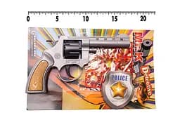 Іграшковий револьвер "Mr. K" Golden Gun 237GG з пістонами - мініатюра 3