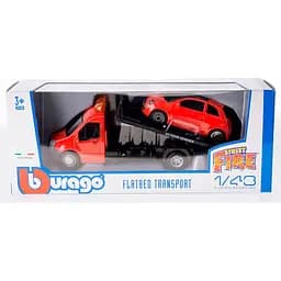 Ігровий набір Bburago Автоперевізник з автомоделлю Fiat 1:43 (18-31402) - мініатюра 11