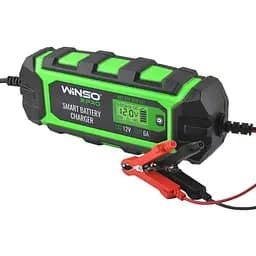 Зарядний пристрій для акумуляторів Winso Pro 12 V 6 A з дисплеєм LCD